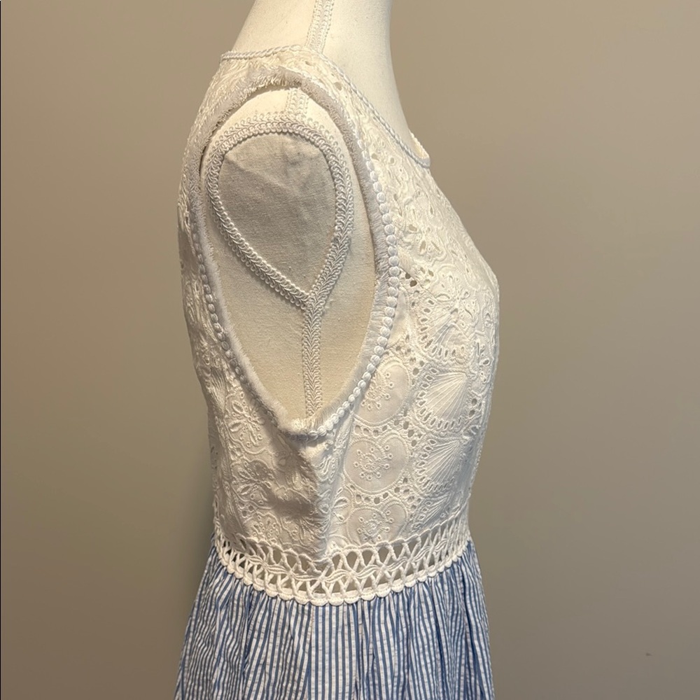 Lilly Pulitzer Alivia Dress in Bennett Blue Sz 10 - Picture 10 of 13